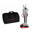 Crown 20v Cordless Pruning Shears, shears force: 2600N, cut off branches: 30mm  (With Battery And Changer) - CT29001HX - 2 TB