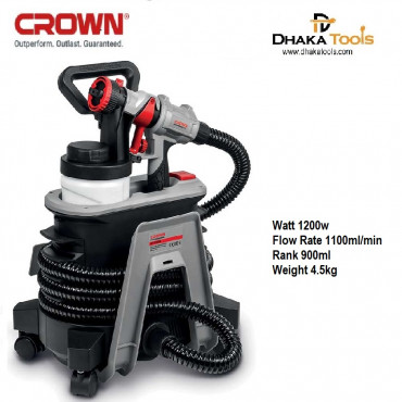 CROWN Electric Air Spray Gun 1200W 900ml  Model CT31015