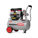 Crown 24L Silent Air Compressor, Oil free & Soundless, 1400w, Tank Capacity: 24L, Model CT36090