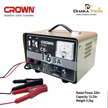 CROWN Battery Charger 12/24v 5A Model CT37004