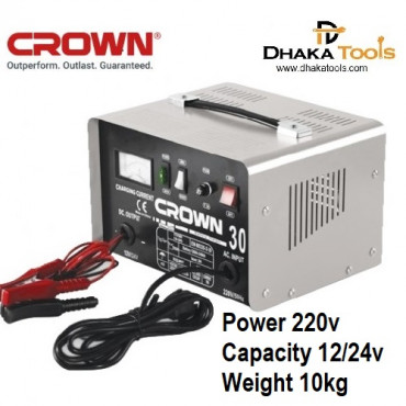 CROWN Battery Charger 12/24v 20A Model CT37005