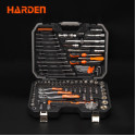 Harden 94Pcs 1/2＂&1/4＂ DR. Socket Set Auto Tools Set Model: 510694