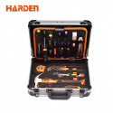 Harden 155Pcs Professional Hand Tools Set In Aluminum Case Tools Kit Model: 510703