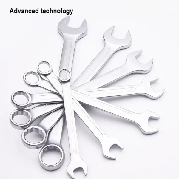 Harden 10PCS Combination Spanner ( 8, 9, 10, 11, 12, 14, 15, 17, 19 & 22mm ) CrV Model: 540105