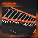 Harden 12Pcs Double Open-end Spanners Set Dulley Spanner Set Model: 540108