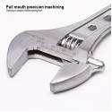 Harden Professional Adjustable Wrench ( 8'' | 10" | 12'' ) Rubber Grip Model: 540558 - 540562