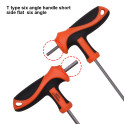 Harden T-Allenkey, T Handle Chrome Vanadium Steel spanner, Allen Hex Key,  8 Standard Sizes ( 2mm | 2.5mm | 3mm| 4mm | 5mm | 6mm | 8mm | 10mm ) Model: 540711 - 540718