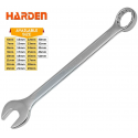 Harden European Combination Spanner Cr-V, 26 Standard Sizes available ( 6mm to 50mm ) Model: 541106 - 541150