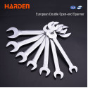 Harden European Double Open-end Spanner Dully Spanner 12 Standard Sizes ( 6x7mm to 30x32mm ) Model: 541206 - 541230