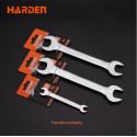 Harden European Double Open-end Spanner Dully Spanner 12 Standard Sizes ( 6x7mm to 30x32mm ) Model: 541206 - 541230
