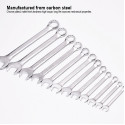 Harden 15Pcs Combination Spanner Set ( 8, 10, 11, 12, 13, 14, 15, 17, 19, 21, 22, 24, 27, 30, 32mm ) CrV Model: 542015