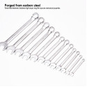 12Pcs Inch Combination Spanner Set ( 1/4",5/16",3/8",7/16",1/2",9/16",5/8",11/16",3/4",13/16",7/8",15/16"  ) CrV Model: 542062