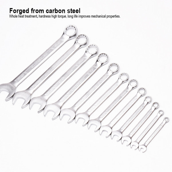 12Pcs Inch Combination Spanner Set ( 1/4",5/16",3/8",7/16",1/2",9/16",5/8",11/16",3/4",13/16",7/8",15/16"  ) CrV Model: 542062