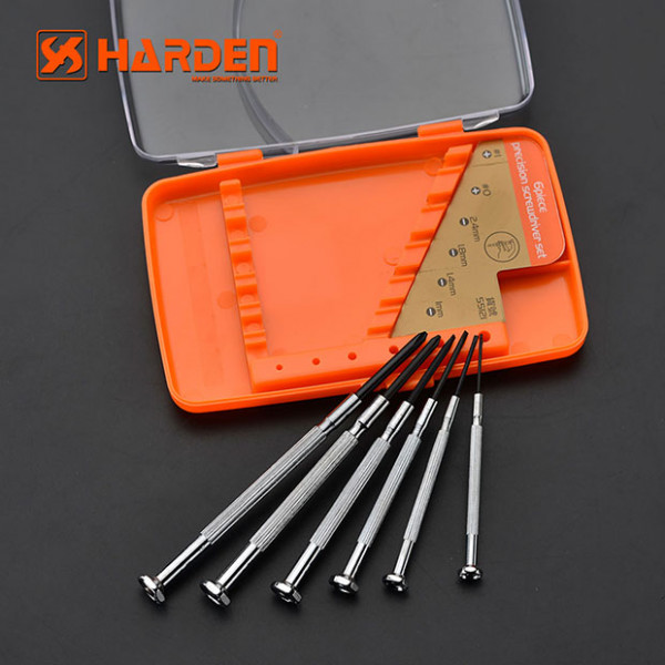 Harden 6Pcs Precision Screwdriver Set Model: 550121