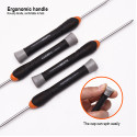 Harden 9pcs Precision CR-V Screwdriver Set Professional Quality Model: 550122
