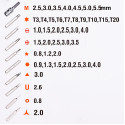 Harden 46pcs CRV Screwdriver Bit Set Model: 550145