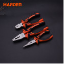 Harden 3pcs Plier Set ( 6" Diagonal Cutting Plier, 8" Combination Plier, 6"Long Nose Plier ) Model: 560179