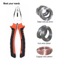 Harden 3Pcs Industrial Pliers Set Cr-V ( 6" long nose plier, 6" diagonal cutting plier, 8" combination plier ) Model: 560233