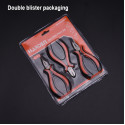 Harden 3Pcs Mini Pliers Set 4.5" CR-V ( Combination, Diagonal Cutting & Long Nose Pliers ) Model: 560309