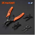 Harden 4.5" 5Pcs Chrome Vanadium Circlip Plier Set Model: 560501