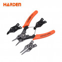Harden 4.5" 5Pcs Chrome Vanadium Circlip Plier Set Model: 560501