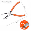 Harden 7" 4Pcs Circlip Pliers Set Model: 560524