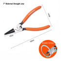 Harden 7" 4Pcs Circlip Pliers Set Model: 560524