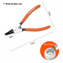 Harden 7" 4Pcs Circlip Pliers Set Model: 560524