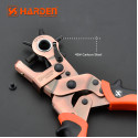 Harden 10" Professional rotary punch ( round hole oval hole ) Industrial Model: 560713