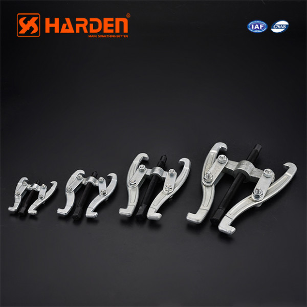 Harden 2 Jaws Bearing Puller, Available Sizes ( 3" | 4" | 6" | 8" ), Gear Puller  Professional Carbon Steel  Model: 600411 | 600412 | 600413 | 600415