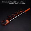 Harden 9pcs Pipe Threading Set Auto Die Set Model: 600871