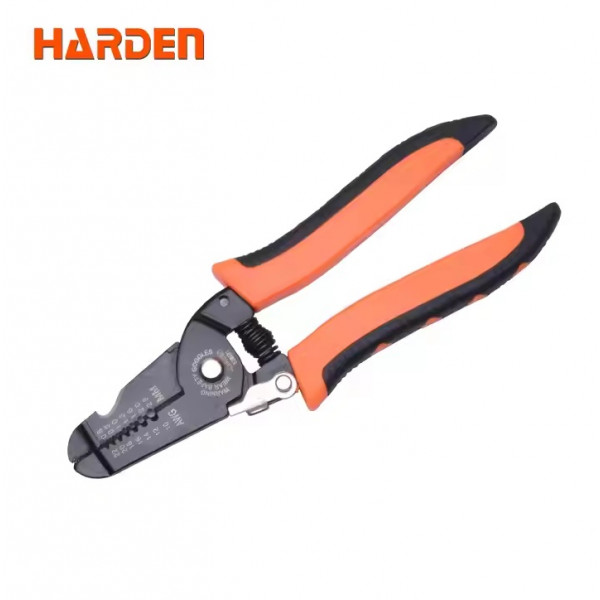 Harden 7" Professional Electric Wire Cutter Stripper Range: 0.6-2.6mm Model: 660621