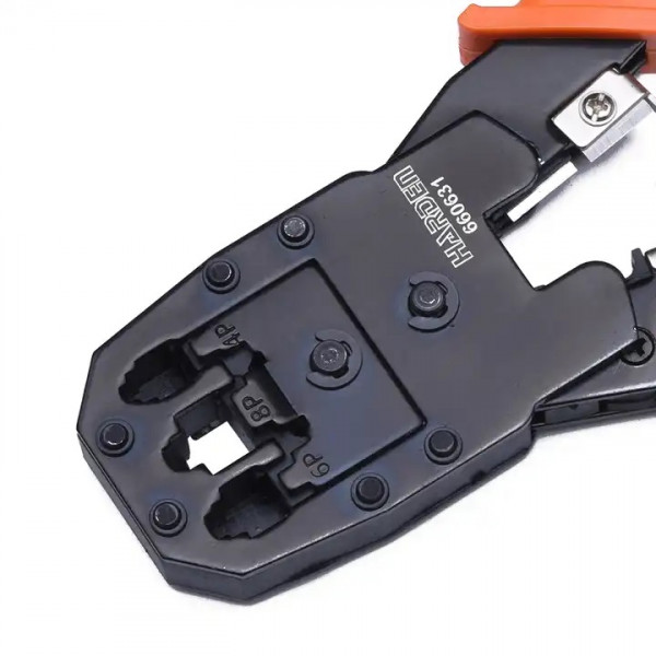 Harden RJ45 Professional Modular Plug Crimping Tools Internet Punch Model: 660631