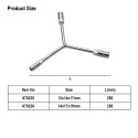 HARDEN Auto Repairing Professional Y-Type Wrench ( 12x14x17mm | 14x17x19mm ) Model: 670225 & 670226