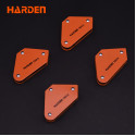 Harden 4Pcs Welding Magnetic Angle Set Corner Clamp, Multi-Angle, for Welding and Holding Purpose, 4.5kg Holding Force Capacity Model: 765010