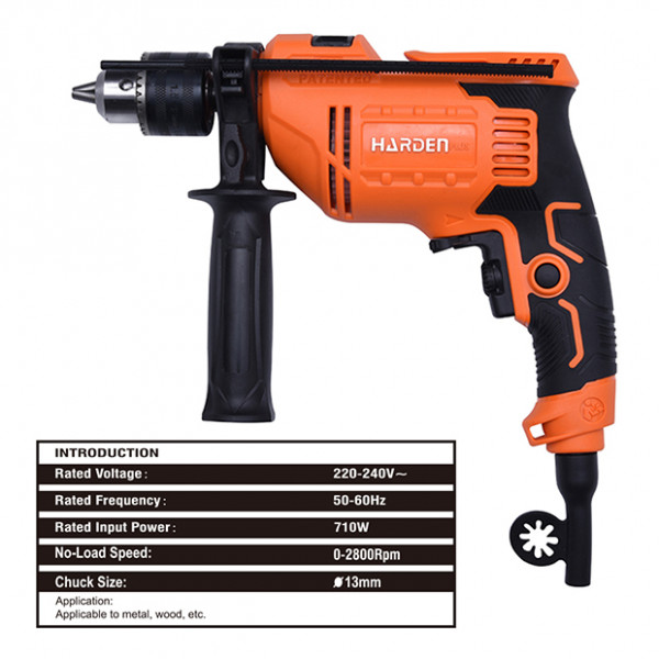 HARDEN 75Pcs Multi-Functional Professional Impact Drill Set Model: 510875