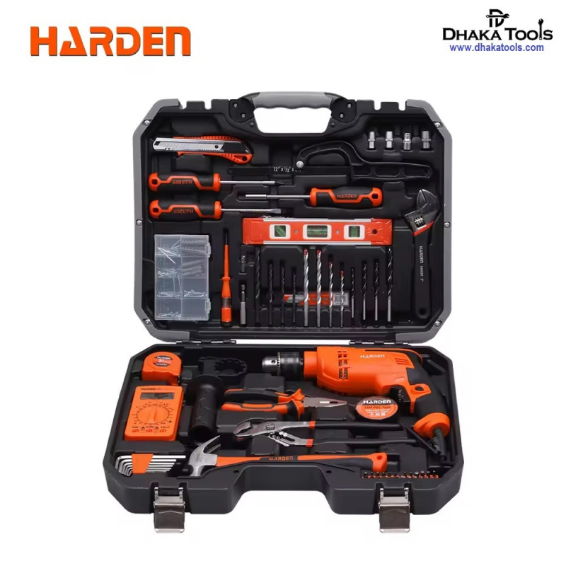 HARDEN 75Pcs Multi-Functional Professional Impact Drill Set Model: 510875