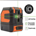 Harden Green Beam Laser Level 2 Osram green lines Model: 581002
