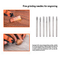 HARDEN Die Grinder Set 135W 211pcs Hand Power Small Mini Grinder Kit Portable Hobby Rotary Electric Grinder Tool Set 752912