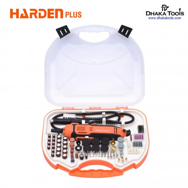 HARDEN Die Grinder Set 135W 211pcs Hand Power Small Mini Grinder Kit Portable Hobby Rotary Electric Grinder Tool Set 752912