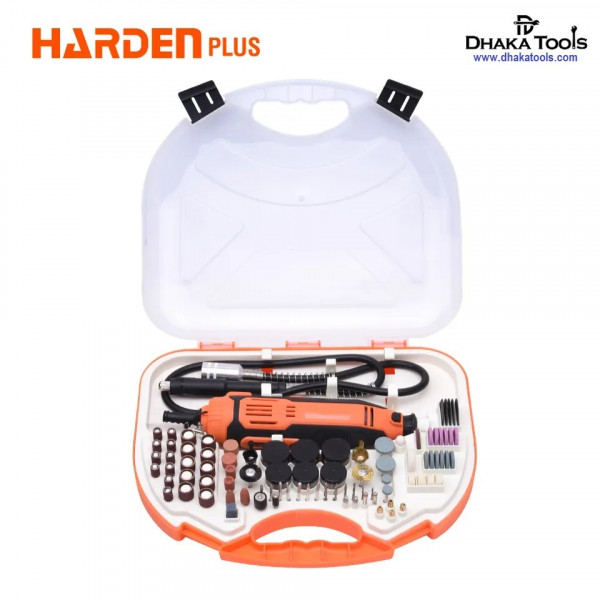 HARDEN Die Grinder Set 135W 211pcs Hand Power Small Mini Grinder Kit Portable Hobby Rotary Electric Grinder Tool Set 752912