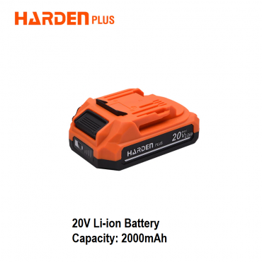 Harden 20V Li-ion Battery Pack 2000mAh Used for Harden Cordless Power Tools Model: 756922