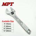 MPT Adjustable Wrench ( 6" | 8" | 10" | 12" ) Model: MHC01001