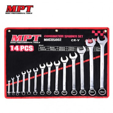 MPT 14Pcs Combination Spanner Set MHC05002
