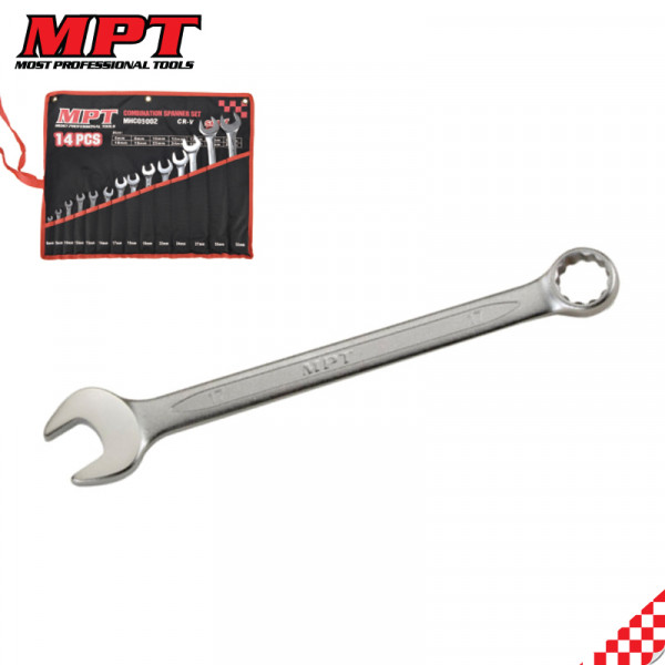 MPT 14Pcs Combination Spanner Set MHC05002