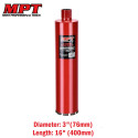 MPT Diamond Core Drill Bits 6 available size ( 2" / 3" / 4" / 5" / 6" / 8" ) MJ15002