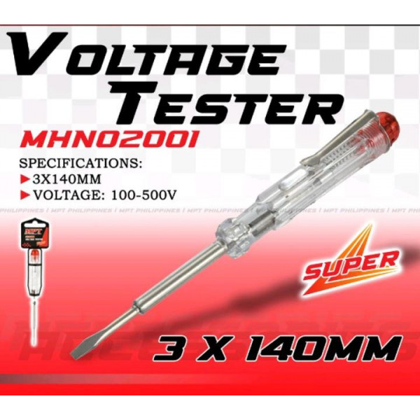 MPT Voltage Tester 3x140 mm - MHN02001