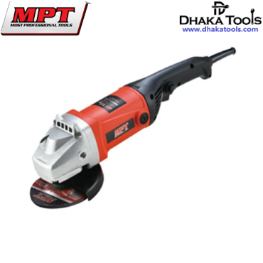 MPT 5" Angle Grinder 125mm 1400W C&U bearing Switch at Handle Model: MAG1403
