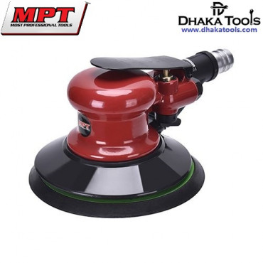 MPT 6" Professional Air Sander Pneumatic Polishing Machine Round Grinder Model: MAS7311