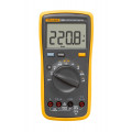 Fluke 15B+ Digital Multimeter, for Electrical Applications, Measures AC/DC Voltage and Current Measurements up to 1000V and 10A, Along with Resistance, Continuity, Diode, and Capacitance Capabilities